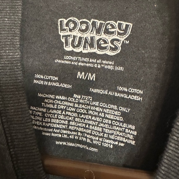 Looney Tunes Bugs Bunny Golf Graphic Tee Retro Cartoon Shirt Mens M ptp18 - Picture 3 of 6